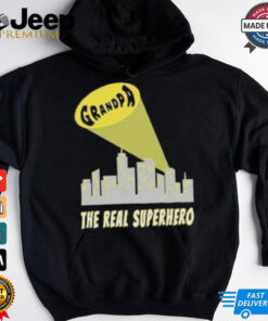 The Real Superhero Grandpa City Shirt
