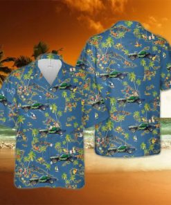 The Reaper 1964 Mustang A Gasser Hawaiian Shirt