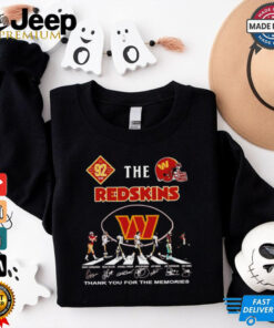 The Redskins 92 years 1932 2024 team players shirt