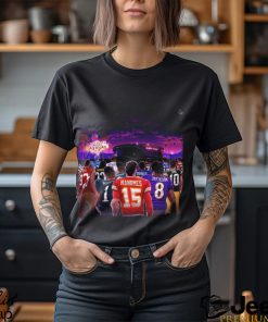 The Road To Super Bowl LVIII Las Vegas NFL Playoffs Season 2023 2024 Poster Unisex T Shirt