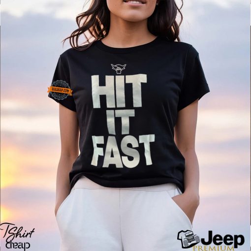 The Rock Hit It Fast Mens T shirt