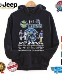 The Seattle Seahawks Thank You For The Memories T Shirt