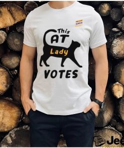 The Seneca Project This Cat Lady Votes Tee shirt