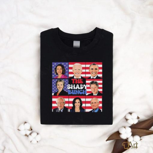 The Shady Bunch Funny American Flag 4th Of July Shirt