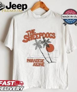 The Sheepdogs Paradise Alone Yellow Sunset Art Prints T shirt