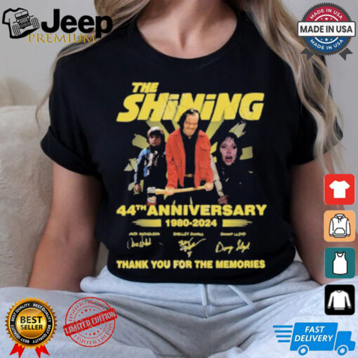 The Shining 44th Anniversary 1980 2024 Thank You For The Memories T Shirt