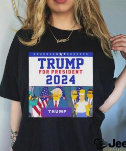 The Simpson Trump For President 2024 Shirt