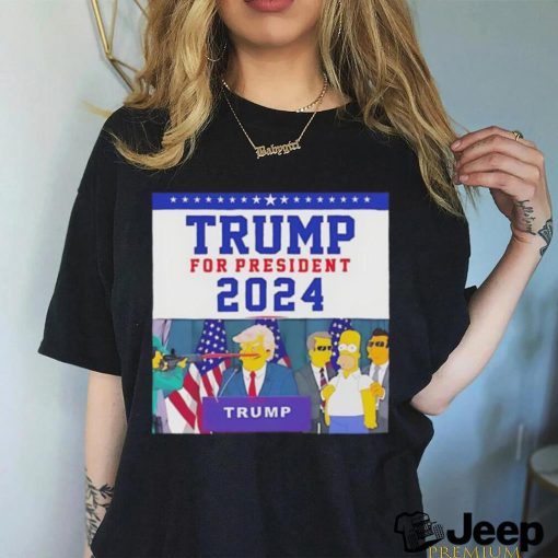 The Simpson Trump For President 2024 Shirt