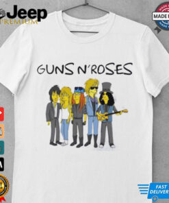 The Simpsons Band Guns n’ Roses shirt