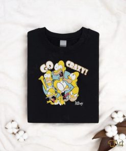 The Simpsons Go Crazy Signature T shirt