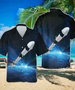 The SpaceX Falcon 9 Rocket Hawaiian Shirt Beach Shirt For Men Women