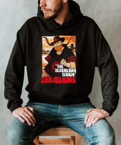 The Texarkana Terror Oxx Adams professional wrestler cartoon shirt