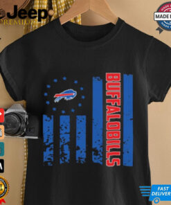 The USA Buffalo Bills Logo American Flag NFL Shirt