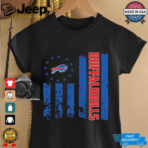 The USA Buffalo Bills Logo American Flag NFL Shirt