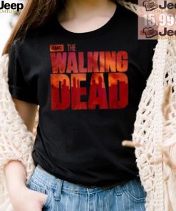 The Walking Dead Blood Logo T Shirt