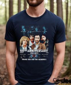 The Who Made In 1964 For 2024 60th Anniversary 1964 2024 Thank You For The Memories T Shirt