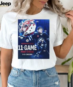 The Winnipeg Jets 11 Game Point Streak 9 0 2 Record shirt