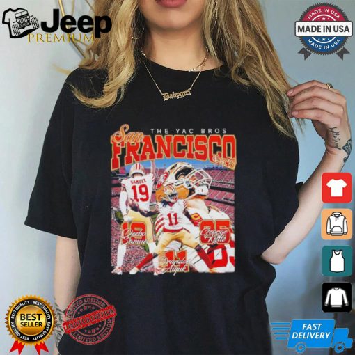 The Yac Bros San Francisco 49ers graphic shirt