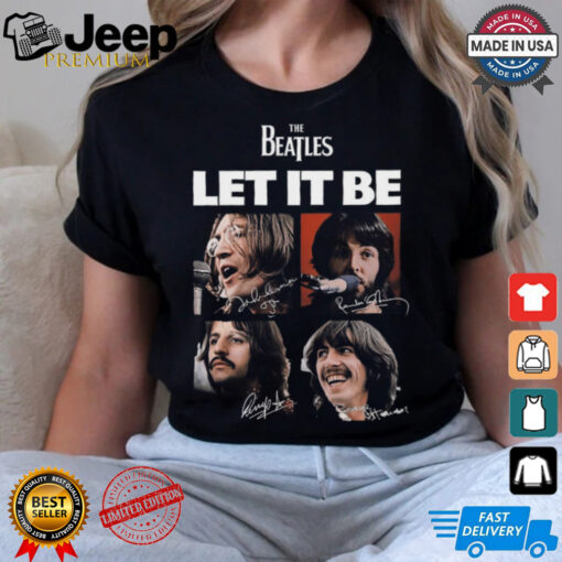 The beatles let it be shirt