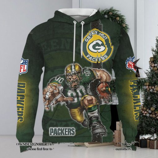 [The best selling] Green Bay Packers Football Club Best Combo Full Printing Hawaiian Shirt