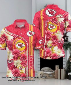 [The best selling] Kansas City Chiefs All Over Printed 3D Hawaiian Shirt