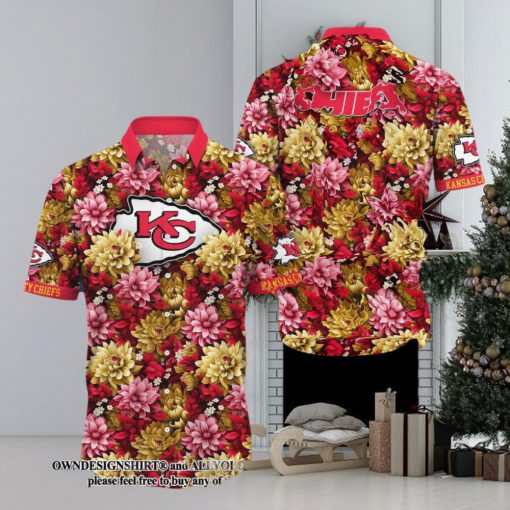 [The best selling] Kansas City Chiefs Classic Full Printed Hawaiian Shirt