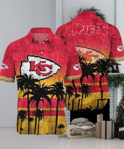 [The best selling] Kansas City Chiefs Short Style Hot Trending Summer All Over Print 3D Hawaiian Shirt