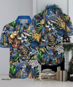 [The best selling] Kansas City Royals MLB Flower Custom Summer Football Amazing Outfit Hawaiian Shirt