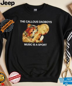 The callous daoboys music is a sport shirt