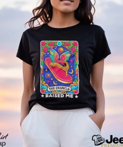 The chancla raised me latino shirt