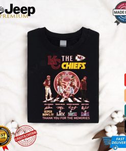 The chiefs thank you for the memories shirt