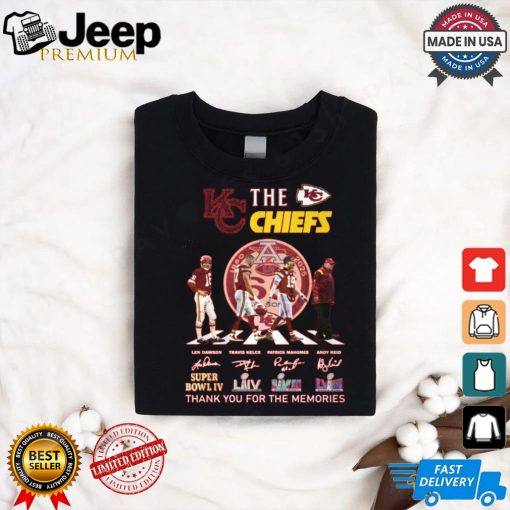 The chiefs thank you for the memories shirt