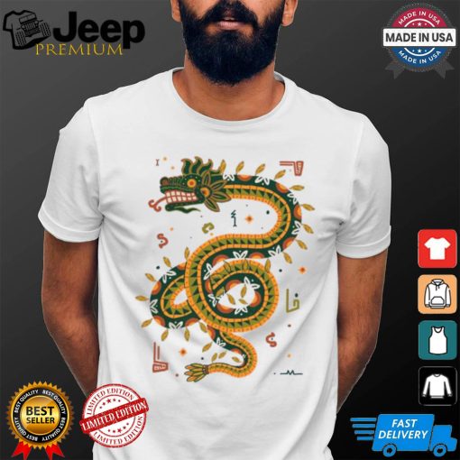 The feathered serpent shirt