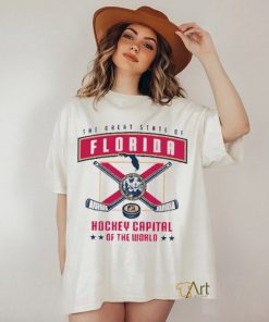 The great State of Florida hockey capital of the world shirt