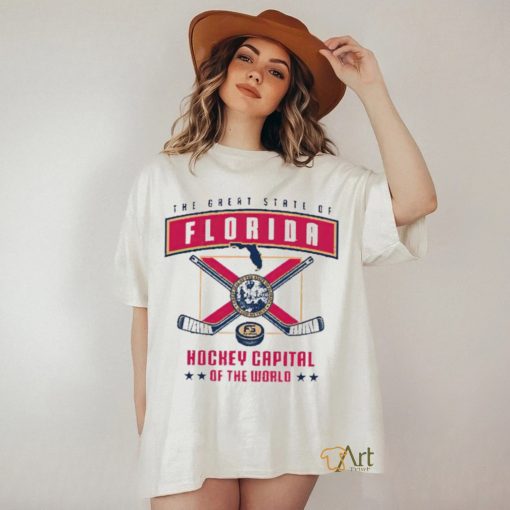 The great State of Florida hockey capital of the world shirt