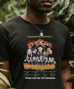 The hunger games 2012 2024 12th anniversary thank you for the memories signature shirt