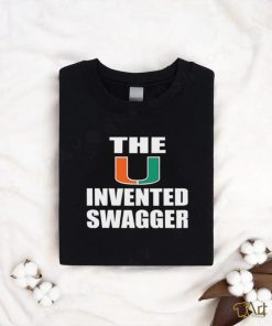 The invented swagger Miami Hurricanes logo shirt