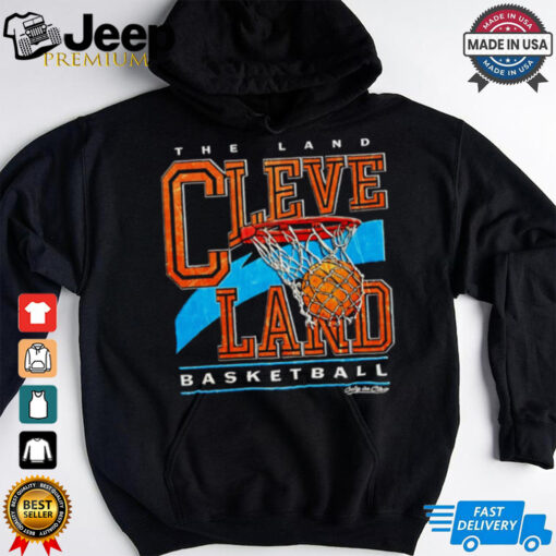 The land Cleveland basketball vinage shirt