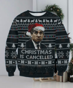 The office Christmas is Cancelled Ugly Sweater