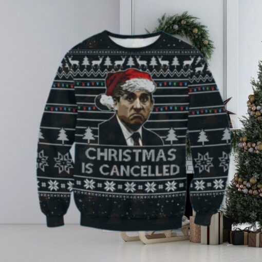 The office Christmas is Cancelled Ugly Sweater