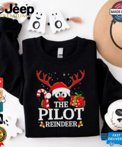 The pilot reindeer Christmas shirt