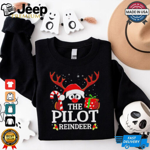 The pilot reindeer Christmas shirt