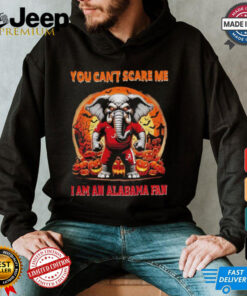 The red elephant you can’t me I am an Alabama Crimson Tide fan shirt