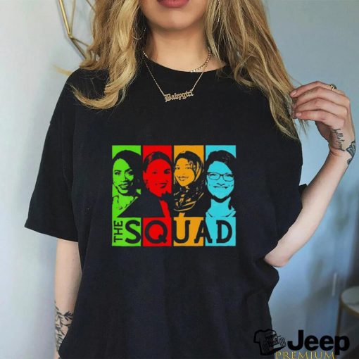 The squad women democratic shirt