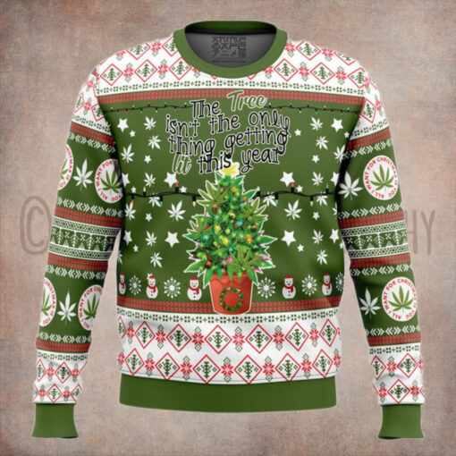 The tree isn’t the only thing getting this year Ugly Sweater