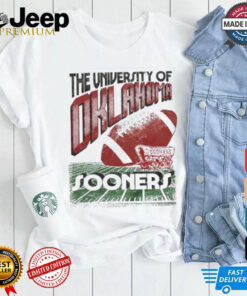 The university of Oklahoma Sooners football pitch shirt