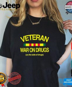 Theclassyshirts Veteran War On Drugs On The Side Of Drugs Shirt