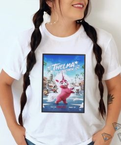 Thelma The Unicorn Releasing On Netflix On May 17 Home Decor Poster Shirt