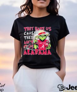 They Hate Us Because Ain't Us Grinch Alabama Crimson Tide Rose Bowl 2024 T Shirt