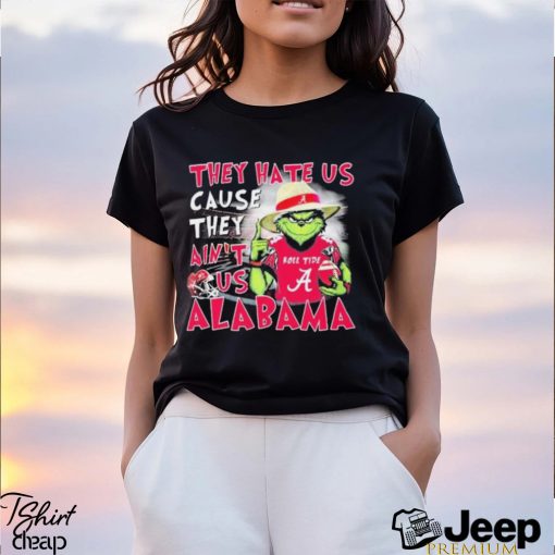 They Hate Us Because Ain’t Us Grinch Alabama Crimson Tide Rose Bowl 2024 T Shirt